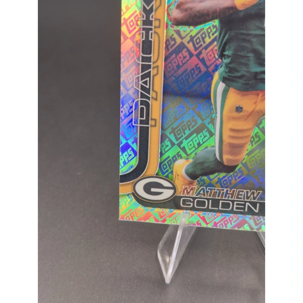2025 Topps Chrome Matthew Golden #333 Fanatics‎ Exclusive Logofractor (RC) SP